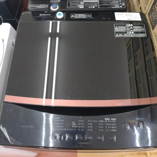 ☆ジモティー割引有☆ アイリスオーヤマ 6.0kg全自動洗濯機 IAW-T605 BK