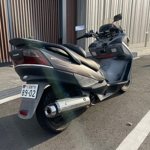 KAWASAKI 250TR 白 エンジン始動確認 自賠責保険で乗れます 半額配送