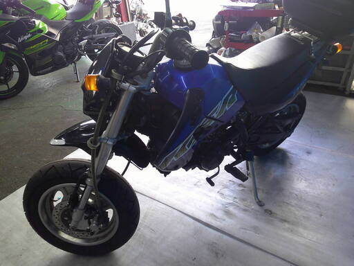 KAWASAKI 250TR 白 エンジン始動確認 自賠責保険で乗れます 半額配送