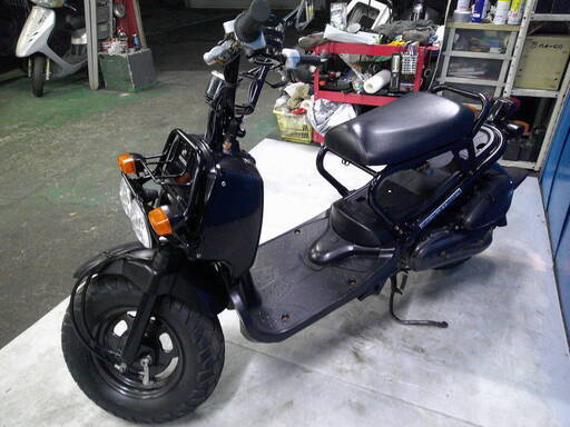 HONDA ズーマー 黒 格安提供車 エンジン始動動画 半額配送キャンペーン