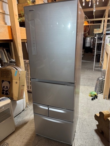 L2604 冷蔵庫 東芝 自動製氷機付 2018年 411L