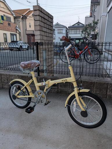 中古美品 コカコーラ折りたたみ自転車(16インチ) 整備済み No.7