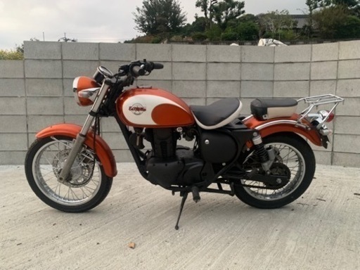 KAWASAKI エストレア BJ250A 外装綺麗 機関良好 油脂類交換 バッテリー