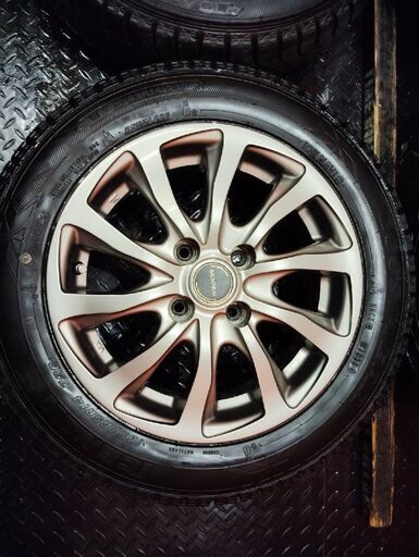GOODYEAR ICENAVI6 165/65R14】スタッドレス【バルミニウム 14インチ 
