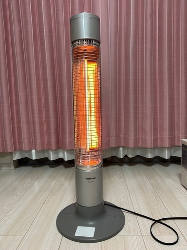 ナショナル スリム 電気ストーブ 　DS-C906　首振り　450W/900W千葉県我孫子市