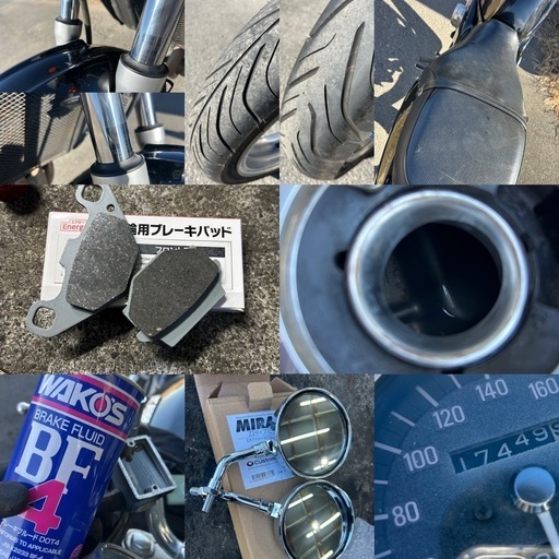新品購入できます ⭐️自賠責R8.2⭐️Kawasakiバリオス⭐️プラグ・ブレーキなど新品交換