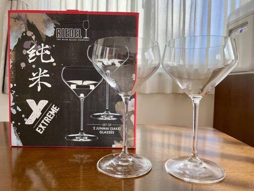 リーデル「純米 エクストリーム」★他にも多数あり★取りに来て下さる方限定★1脚500円×2