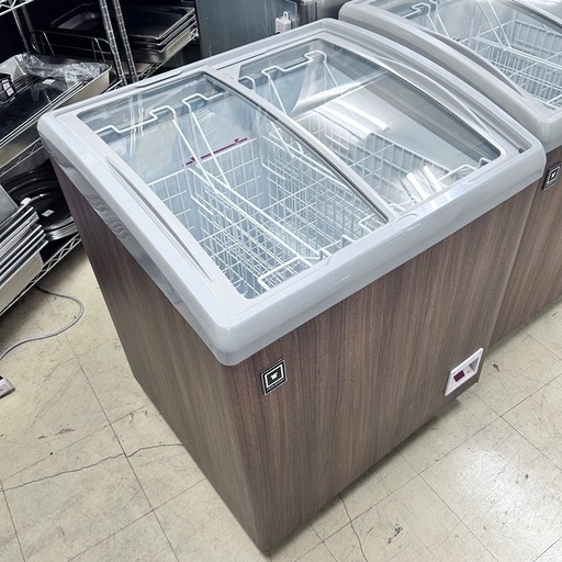 5217②【美品】レマコム 急速冷凍機能付冷凍ショーケース RIS-185F