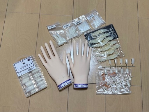 ネイルハンド（認定ハンド練習用） 認定モデルハンド 練習用ハンド