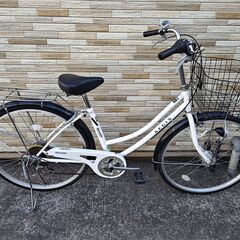 中古自転車 変速無し 26インチ ブロックダイナモ 軽整備済み 防犯登録