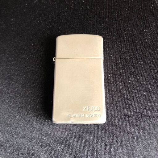 zippo PLATINUM COATING スリム 2003年10月製