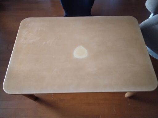 木製 ローテーブル 長方形105㎝ × 70㎝ 座卓 無印良品/MUJI】ロー