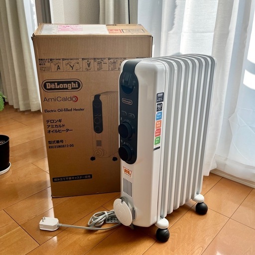 デロンギ RHJ35M0812-DG オイルヒーター Amazon | De'Longhi (デロンギ) オイルヒーター アミカルド RHJ35M0812