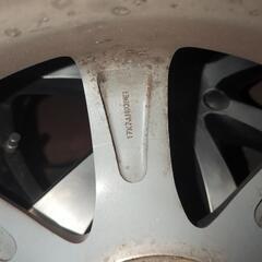 タ8 ムーヴ 純正 オールシーズンタイヤ 165/55R15 23年製造 バリ山