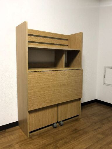 デスク 机 ニトリ ライティングデスク ブルーノ ブラウン 中古 幅 約 