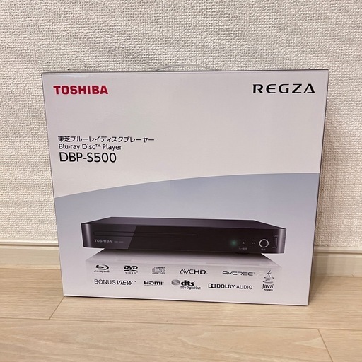 東芝ブルーレイディスクプレーヤーDBP-S500