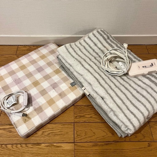 電気毛布　電気ホットマット　コイズミ
