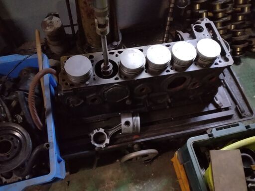 Mベンツ113SLリビルトエンジン制作各部加工等―内燃機業務 メルセデス