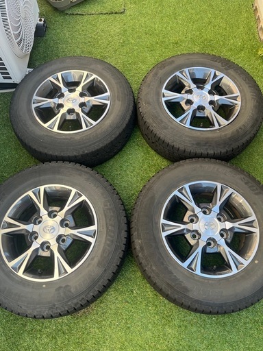 スタッドレス】トヨタ純正 ホイール＆タイヤ 勘弁 86 後期 純正