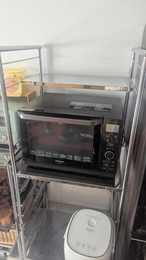 キッチン収納 レンジ台 キッチンラック ≪幅60cm≫ ステンレス大型