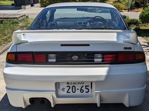 S14 シルビア リアバンパー 社外エアロ（シルビア 2.0 K'sエアロ