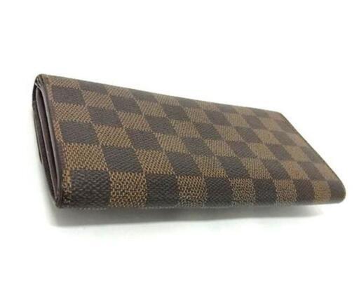 ルイ ヴィトン LOUIS VUITTON 長財布 ダミエ ポルト フォイユ サラ