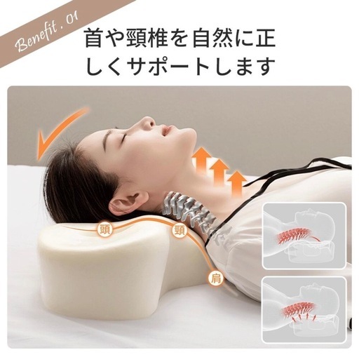 【新品】枕   まくら 肩こり 首こり 低反発枕