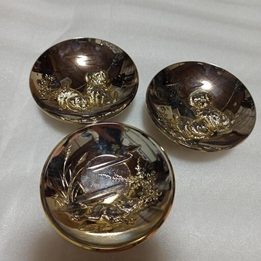 24K GP 金杯　かわいい犬柄