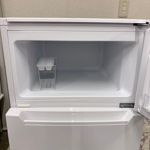 21364 一人暮らし2D冷蔵庫 ヤマダホールディングス 2021年製 87L