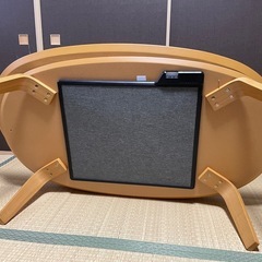 本日〜1/5限定】無印良品 楕円形 こたつ 134×77×H35cm 2018年製