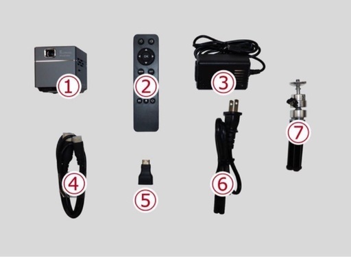 PicoCube 1080P プロジェクター 本体 Android内蔵