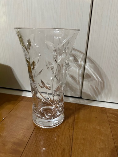 クリスタル花瓶