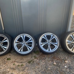 御礼受け渡し決定】17インチ7Jホイール 225/65R17 4本セット