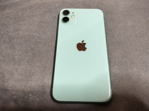 iPhone11ミントグリーン128G SIMフリー 充電器付き iPhone 11 ミント