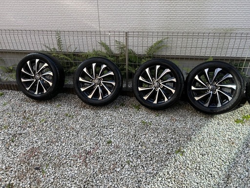 値下げ！！90ヴォクシーS-Zグレード新車外し17インチ純正タイヤ 新車外し 90系ヴォクシー S-Z 純正ホイール 205/55R17 4本セット 90