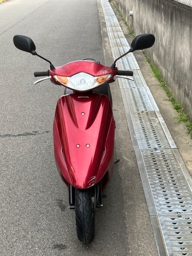 ☆ 即乗れる ホンダ スマートディオ AF56 レアな赤 静かで振動の