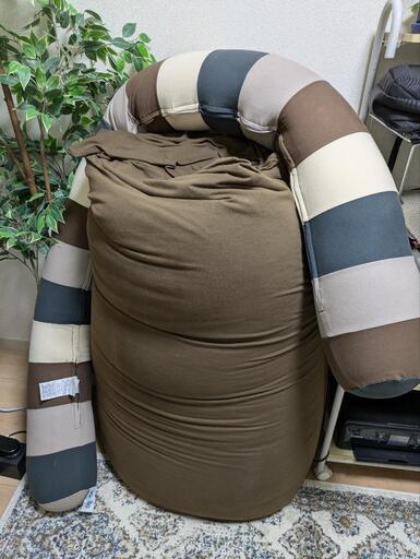 ヨギボー yogibo サポートU字型 ブラウン 公式Yogibo Support