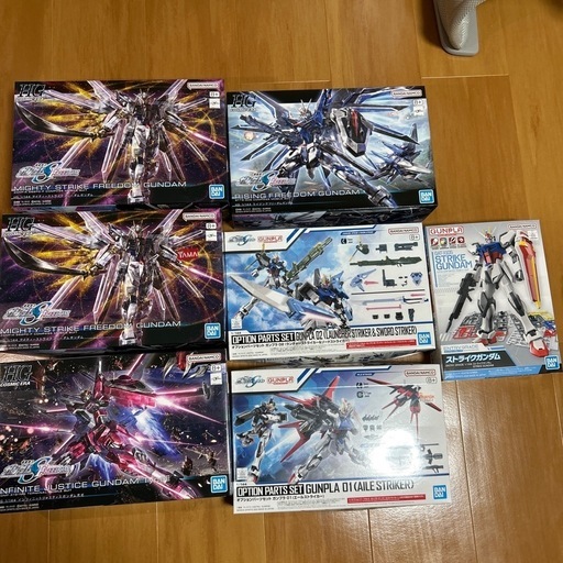 Yahoo!オークション - 1円～ ガンプラ7セット 新品・未使用品・未開封 