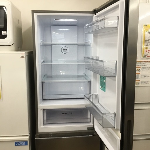 326L 2ドア冷蔵庫 ハイアール JR-NF326A 2021年製 エキスパート藤沢辻堂店