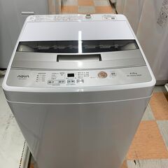 teeさん専用3月12or20日発送2022年製AQUA洗濯機AQW-S4M-W AQW-S4M | 容量4.5kg | 全自動洗濯機 | アクア株式会社（AQUA）