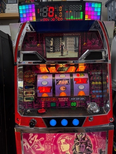 リールランプLED 北斗の拳 拳王 4号機 パチスロ 実機 サミー スロット 4号機北斗の拳、拳王パネルリールLED仕様 4号機】サミー 初代 北斗