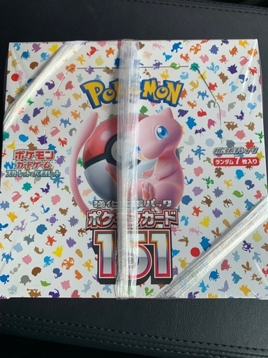 ポケカ151 BOX1箱 シュリンク未開封 ポケモンカードゲーム 151