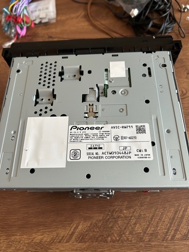 Pioneer AVIC-RW711楽ナビ ジャンク品？ Pioneer carrozzeria AVIC