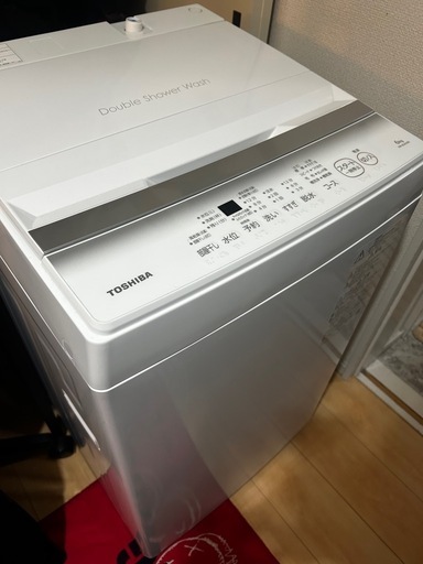 ✨TOSHIBA✨美品✨2023年式✨洗濯機6㌔✨《配達🉑》 (🍃🍀豪🍀🍃) 誉田の生活家電《洗濯機 》の中古あげます・譲ります｜ジモティーで不用品の処分