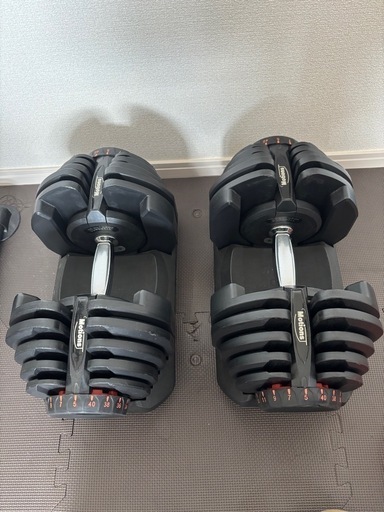 Motions可変式ダンベル40kg×2、ベンチ