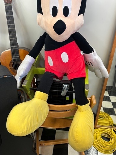ミッキーマウス 特大ぬいぐるみ ディズニー 即決 Disney ディズニー