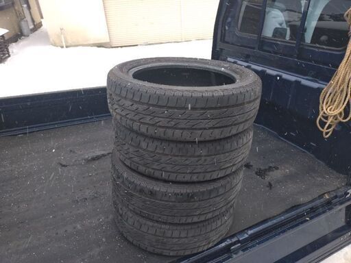 2022年製ブリヂストンネクストリー165/55R15 中古4本バリ山 軽自動車全般