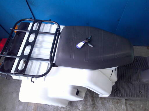 HONDA ジャイロX-2-FI 白 エンジン始動動画 自賠責で乗れます 半額配送