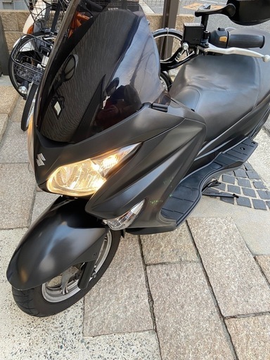 スズキ バーグマン200 走行距離 22,000km 全ての人にお勧めできる万能