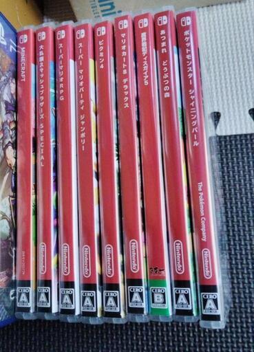 Switchソフト9本セット Nintendo Switch ゲームソフト9本セット